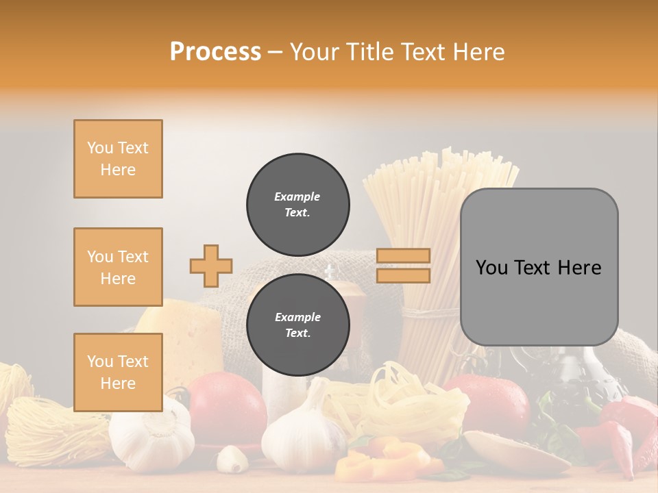 Dinner Chili Macaroni PowerPoint Template