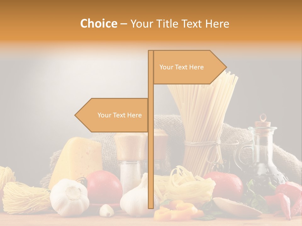 Dinner Chili Macaroni PowerPoint Template