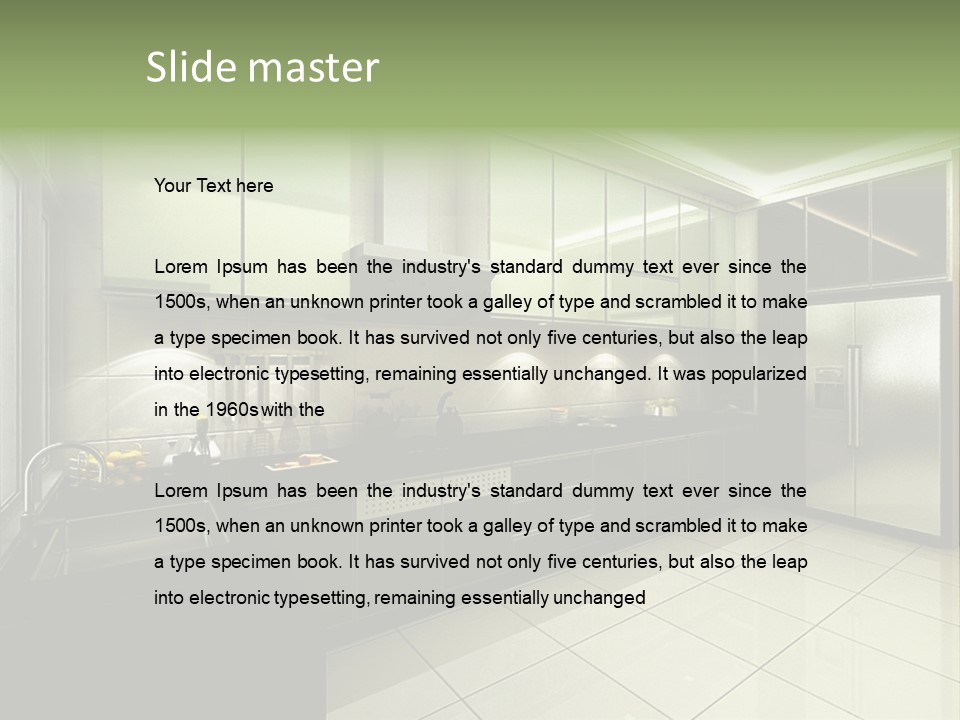 Adult Male People PowerPoint Template