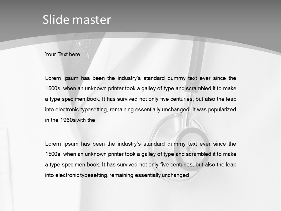 Adult Male People PowerPoint Template