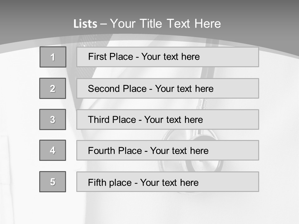 Adult Male People PowerPoint Template