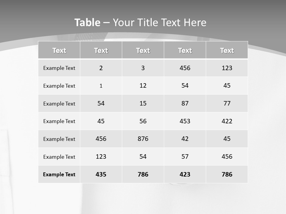 Adult Male People PowerPoint Template