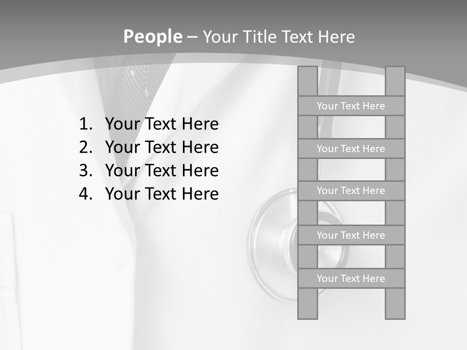 Adult Male People PowerPoint Template