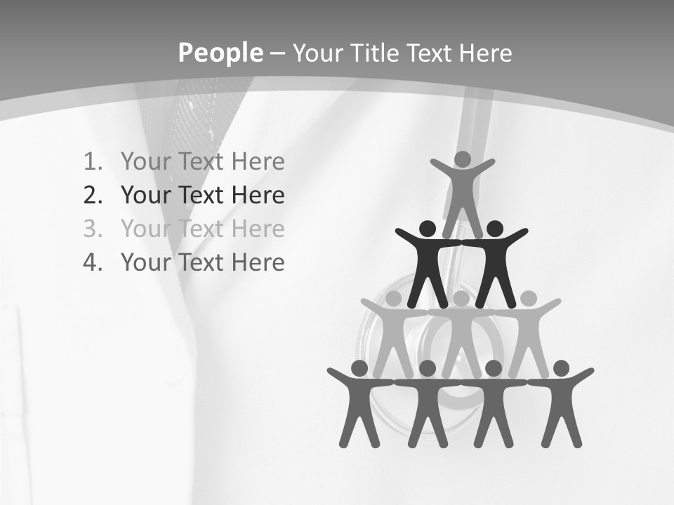 Adult Male People PowerPoint Template