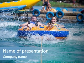 Rowboats Joy Sport PowerPoint Template