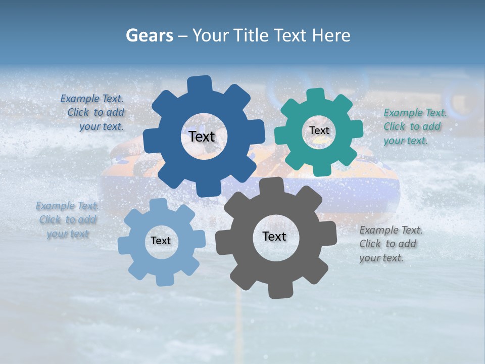 Rowboats Joy Sport PowerPoint Template