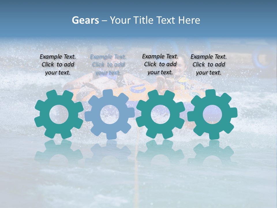 Rowboats Joy Sport PowerPoint Template