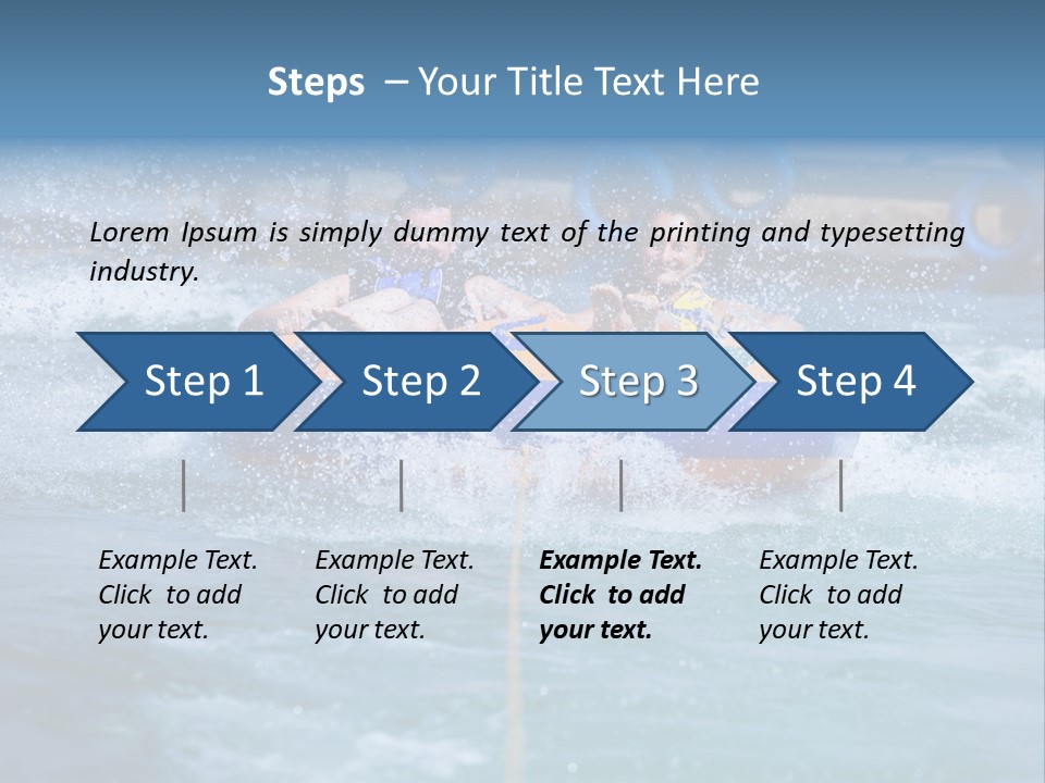 Rowboats Joy Sport PowerPoint Template