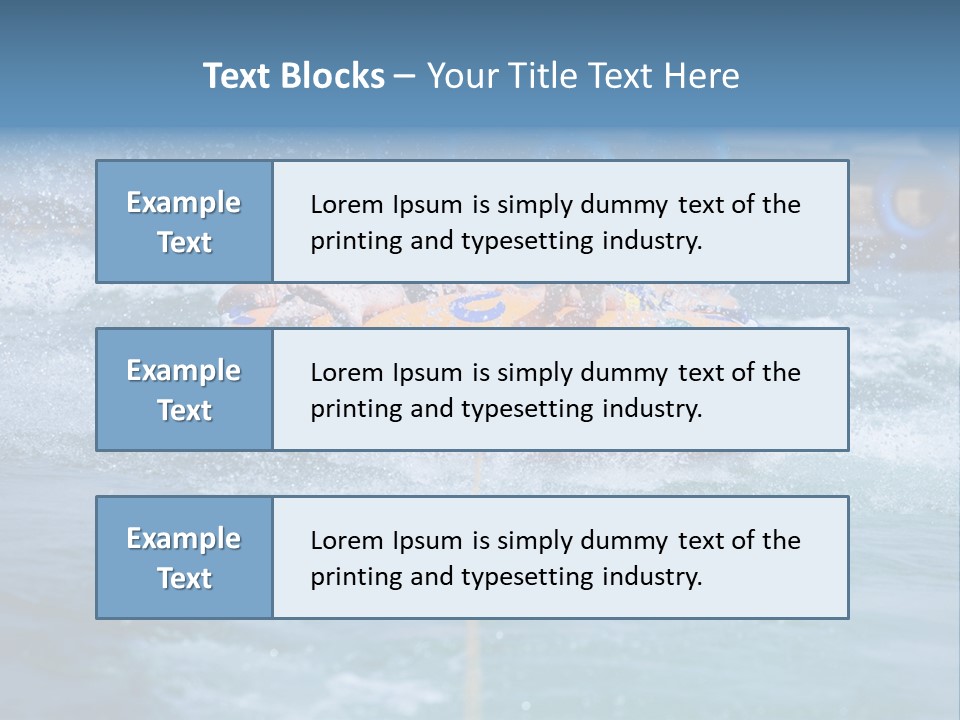 Rowboats Joy Sport PowerPoint Template