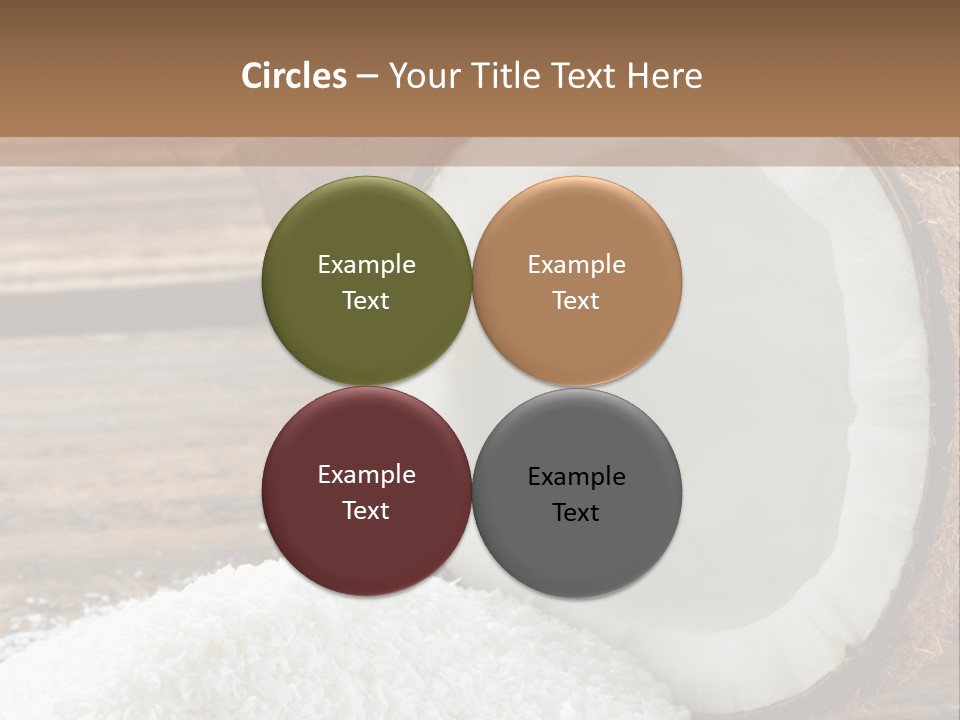 Husk Fruit Dry PowerPoint Template