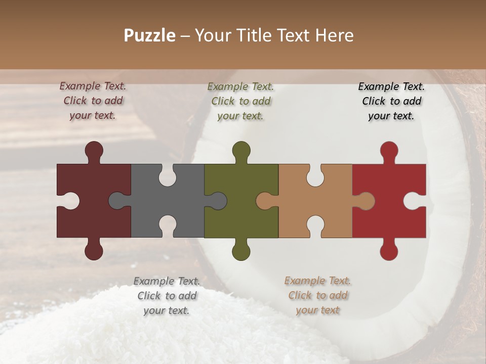 Husk Fruit Dry PowerPoint Template