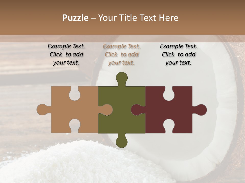 Husk Fruit Dry PowerPoint Template