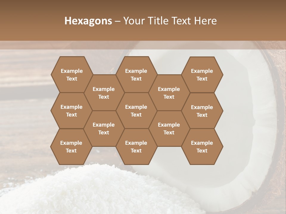 Husk Fruit Dry PowerPoint Template