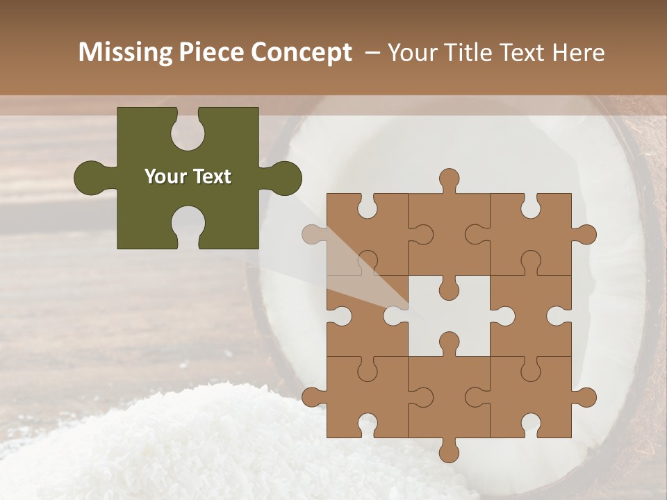 Husk Fruit Dry PowerPoint Template