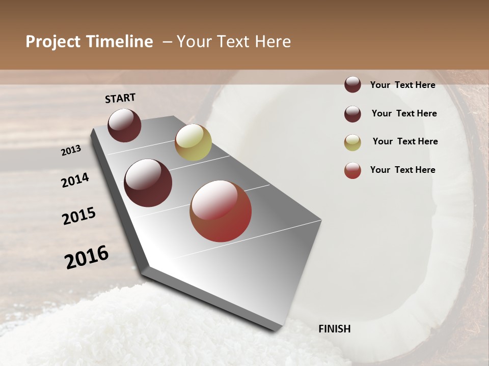 Husk Fruit Dry PowerPoint Template