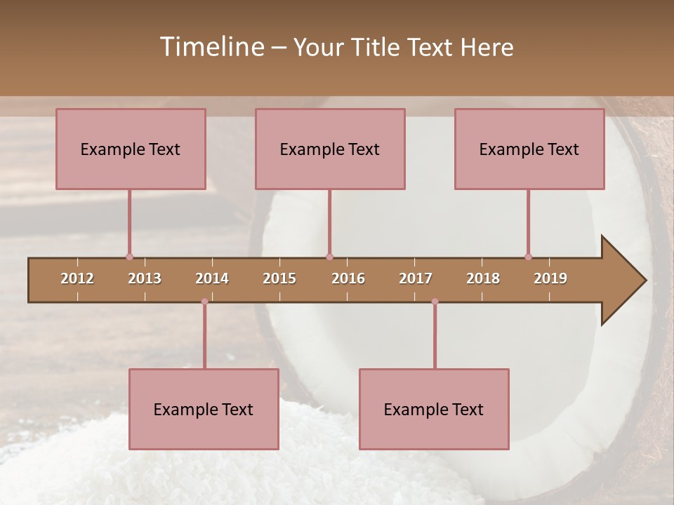 Husk Fruit Dry PowerPoint Template