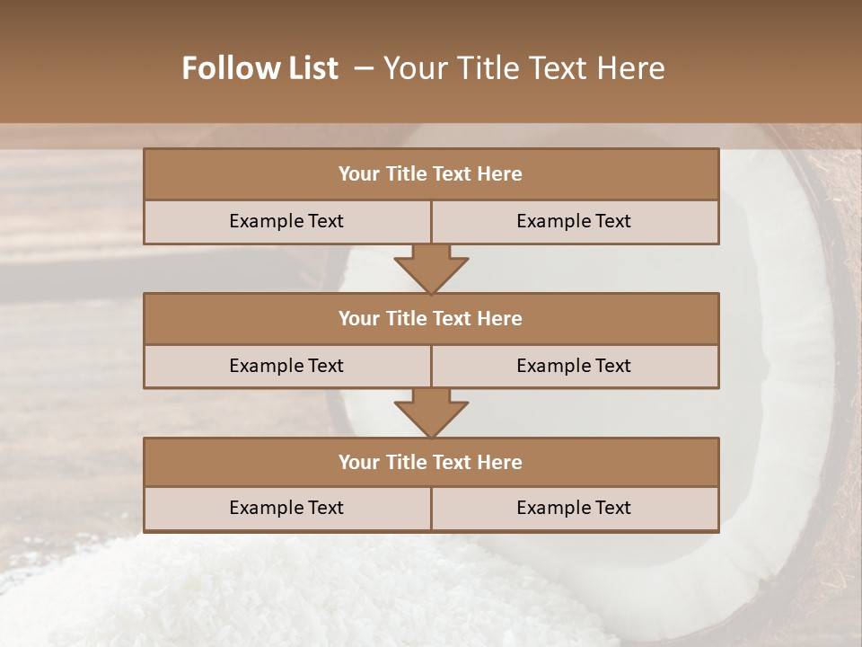 Husk Fruit Dry PowerPoint Template