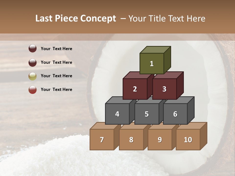 Husk Fruit Dry PowerPoint Template