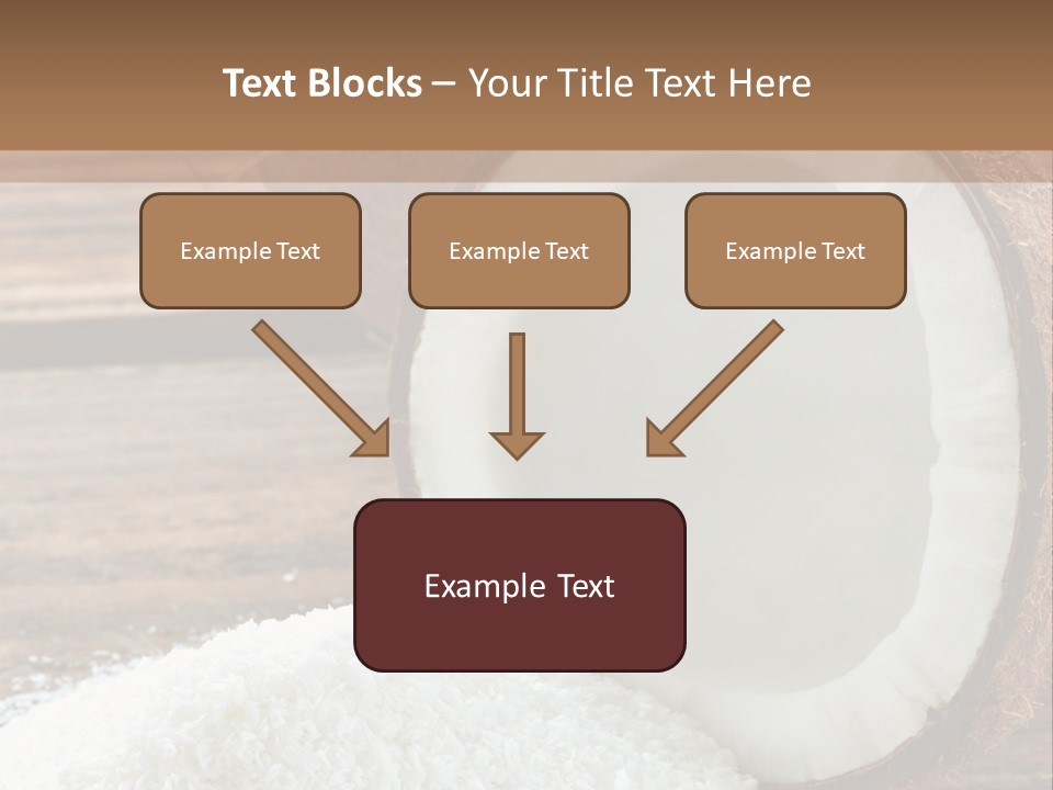 Husk Fruit Dry PowerPoint Template