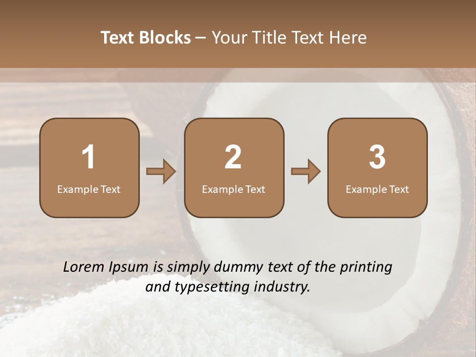 Husk Fruit Dry PowerPoint Template