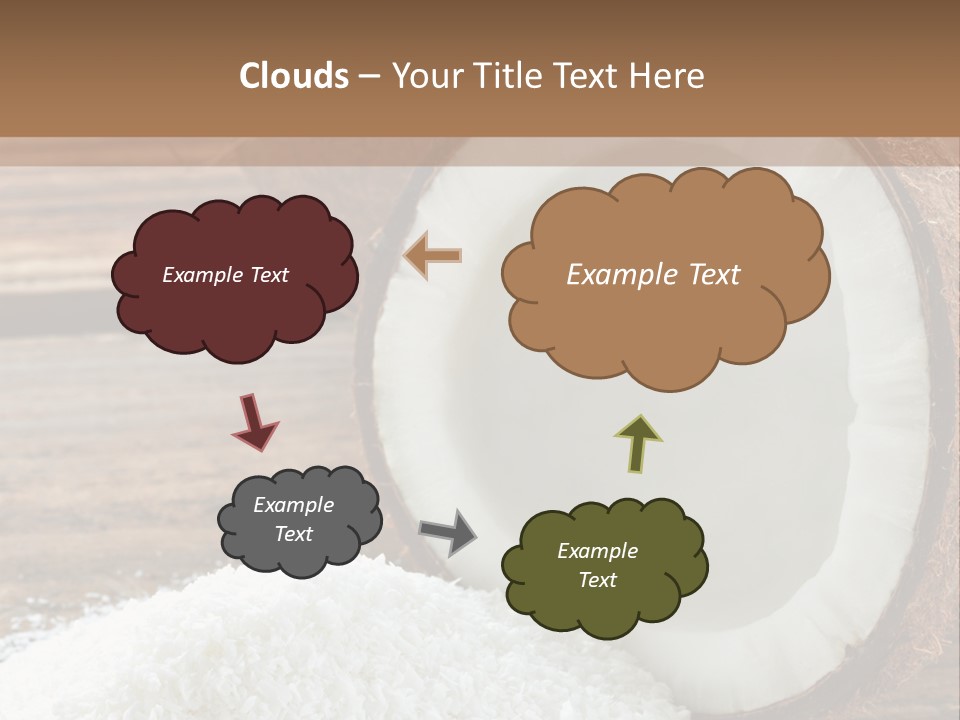 Husk Fruit Dry PowerPoint Template