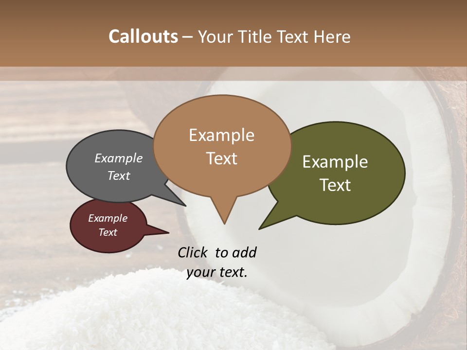 Husk Fruit Dry PowerPoint Template