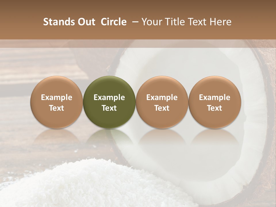 Husk Fruit Dry PowerPoint Template