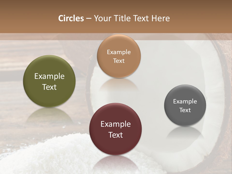 Husk Fruit Dry PowerPoint Template