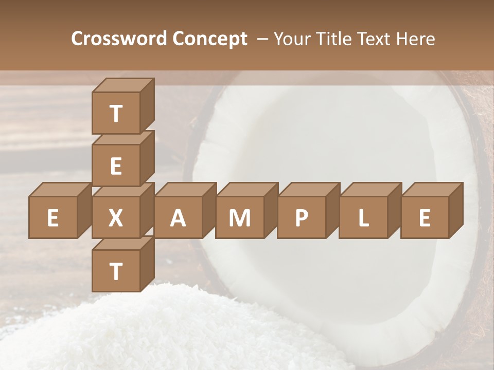 Husk Fruit Dry PowerPoint Template