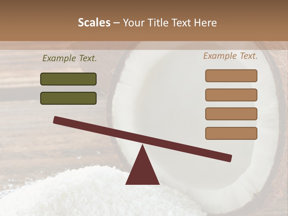 Husk Fruit Dry PowerPoint Template