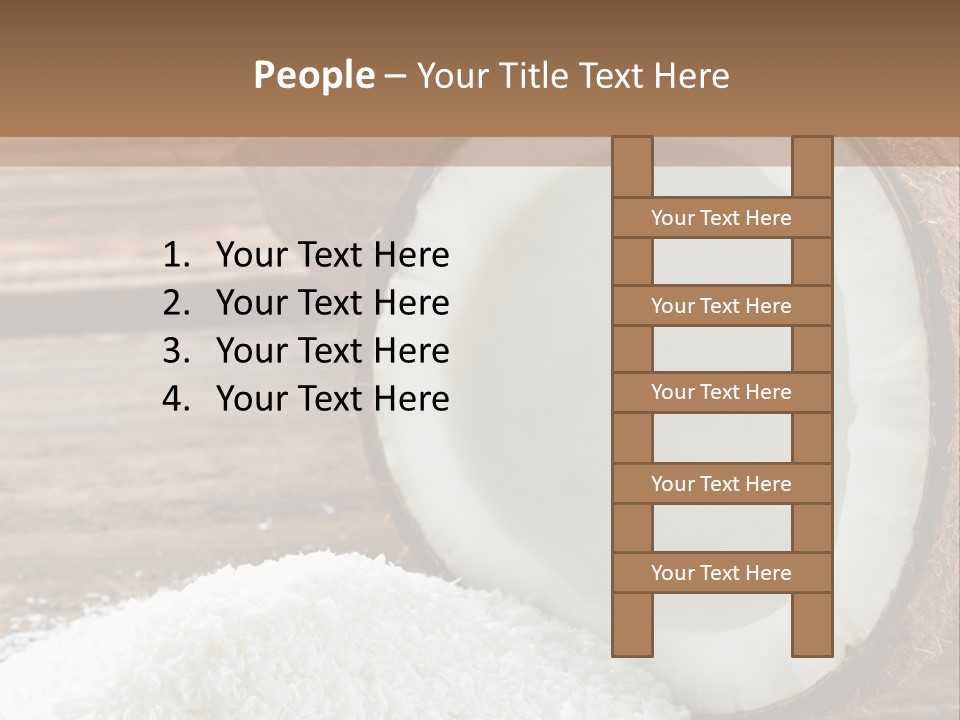 Husk Fruit Dry PowerPoint Template