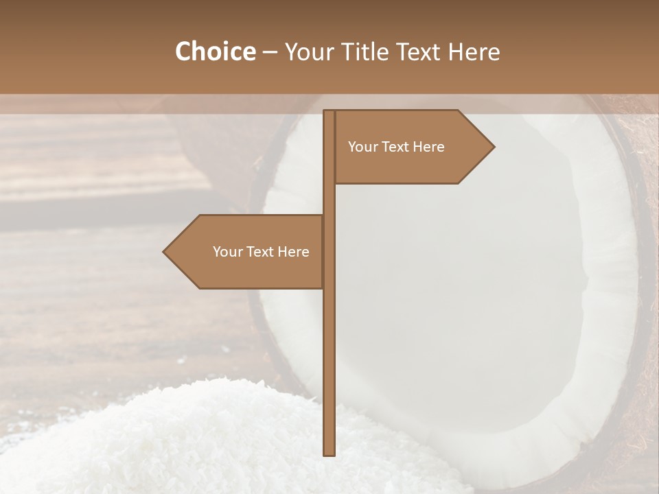 Husk Fruit Dry PowerPoint Template