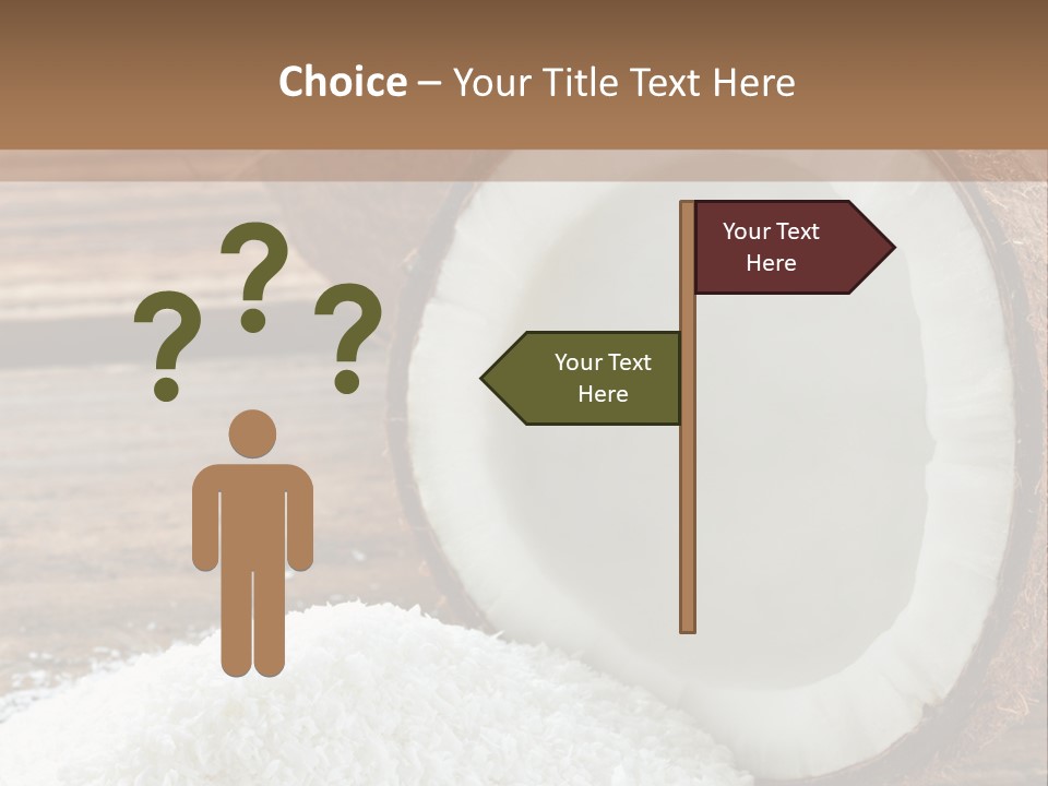 Husk Fruit Dry PowerPoint Template