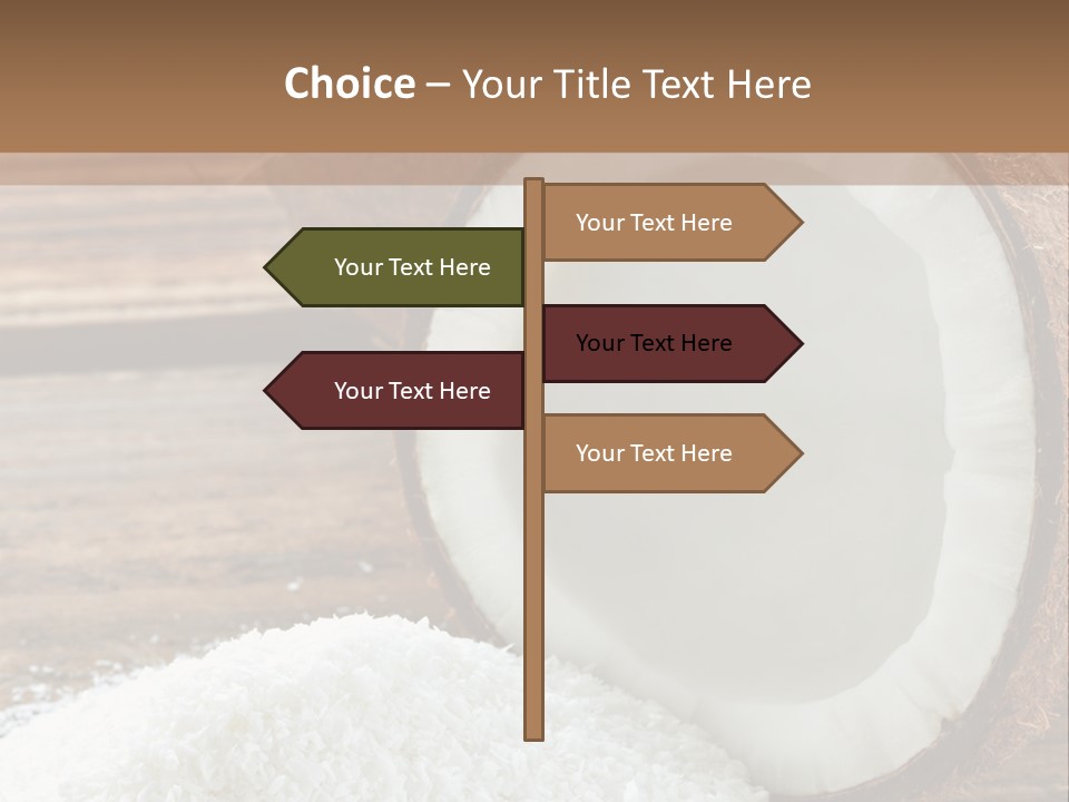 Husk Fruit Dry PowerPoint Template