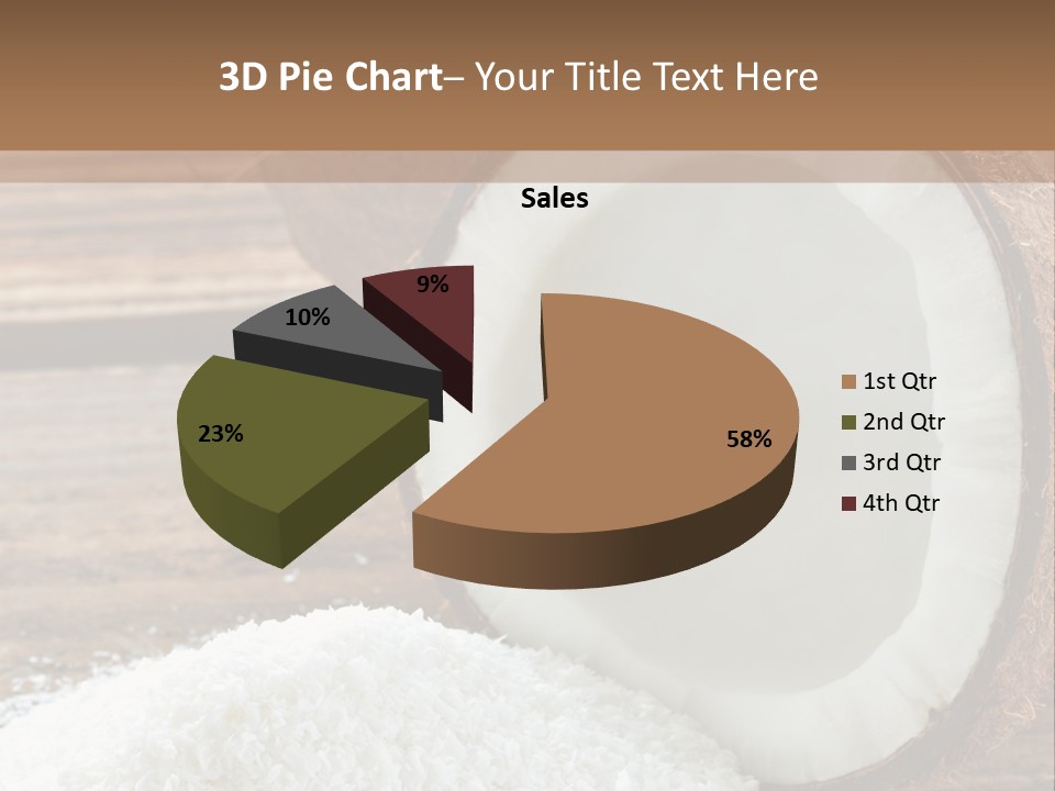 Husk Fruit Dry PowerPoint Template