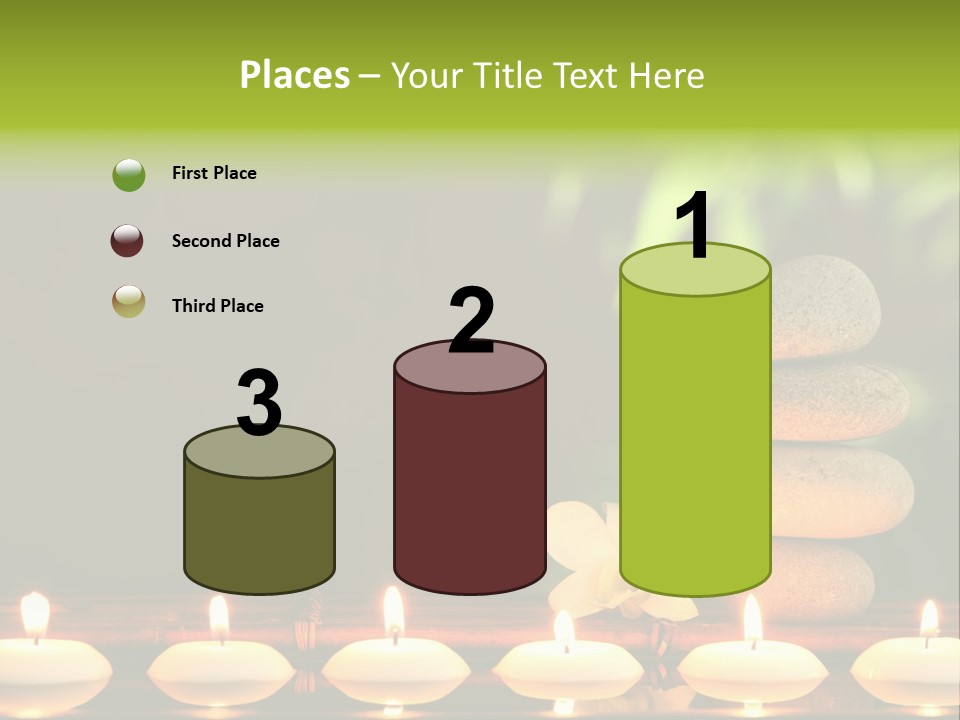 Peace Flower Leaf PowerPoint Template