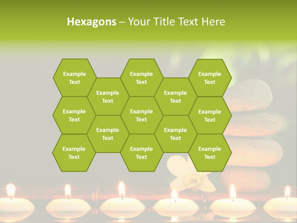 Peace Flower Leaf PowerPoint Template