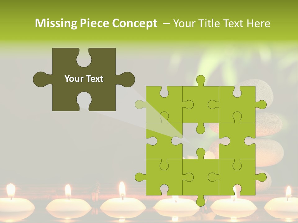Peace Flower Leaf PowerPoint Template