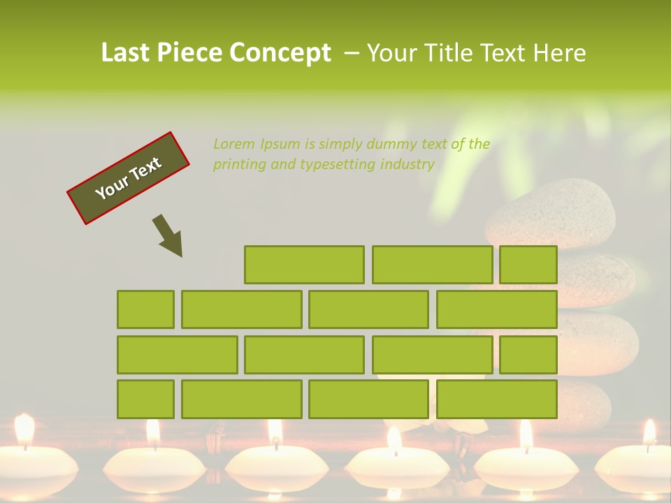 Peace Flower Leaf PowerPoint Template