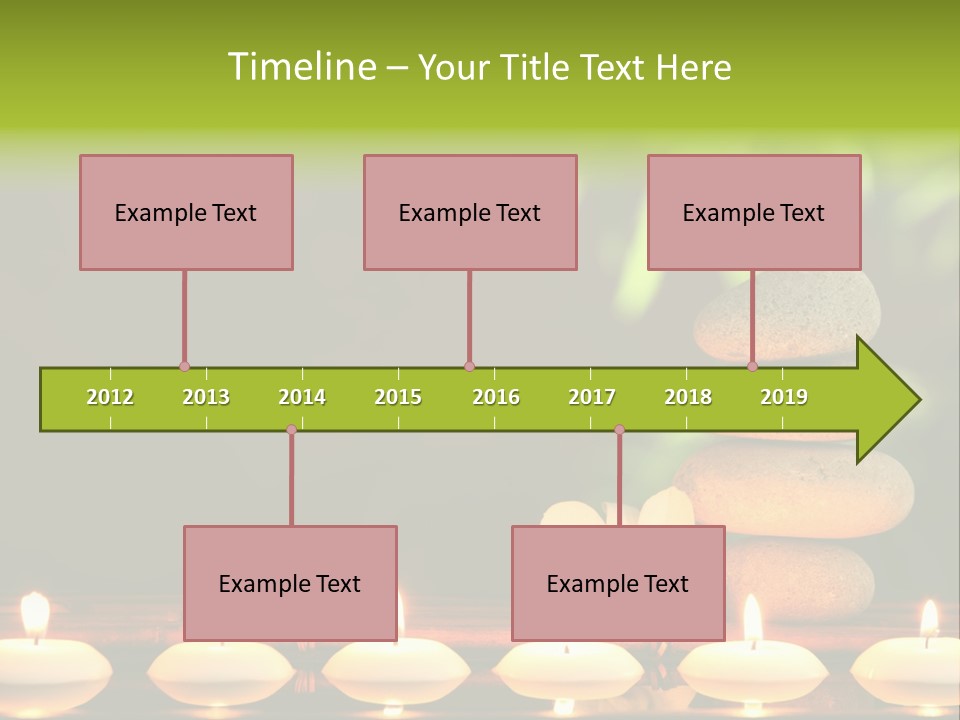 Peace Flower Leaf PowerPoint Template