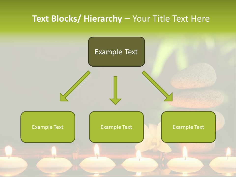 Peace Flower Leaf PowerPoint Template