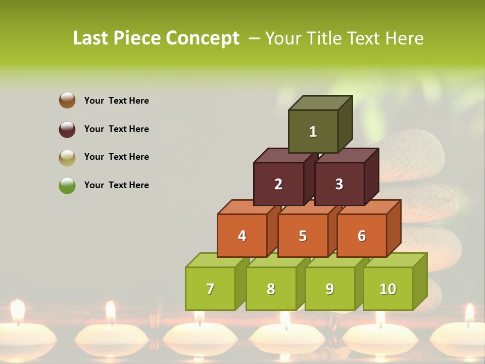 Peace Flower Leaf PowerPoint Template