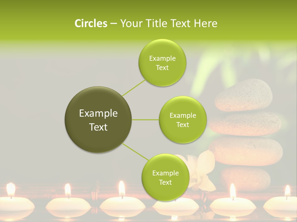 Peace Flower Leaf PowerPoint Template