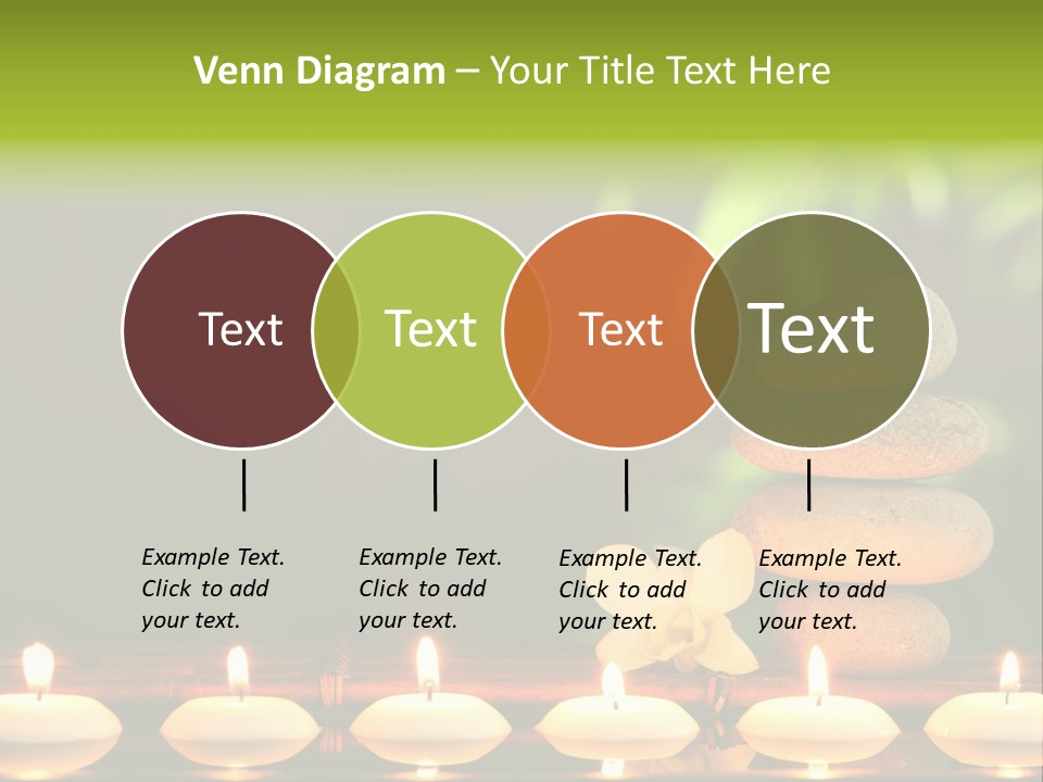Peace Flower Leaf PowerPoint Template
