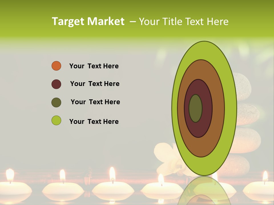 Peace Flower Leaf PowerPoint Template