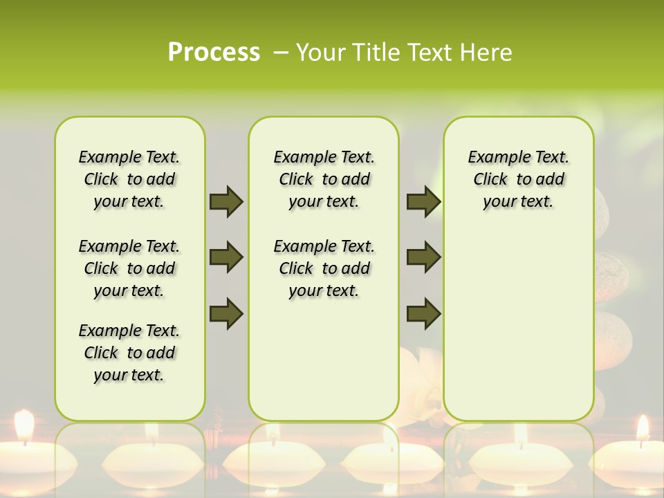Peace Flower Leaf PowerPoint Template