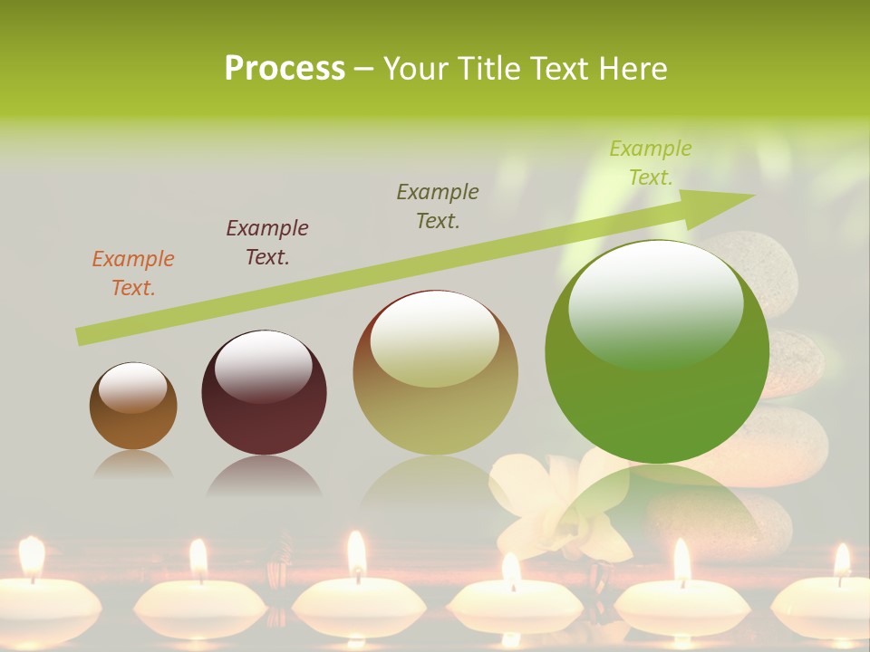 Peace Flower Leaf PowerPoint Template