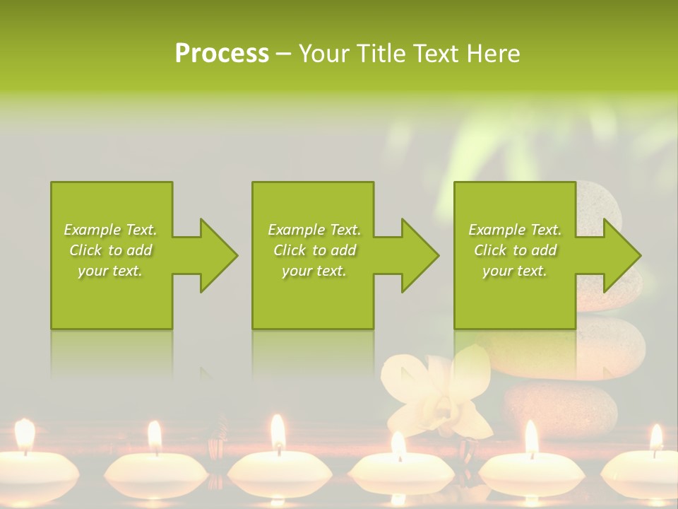 Peace Flower Leaf PowerPoint Template
