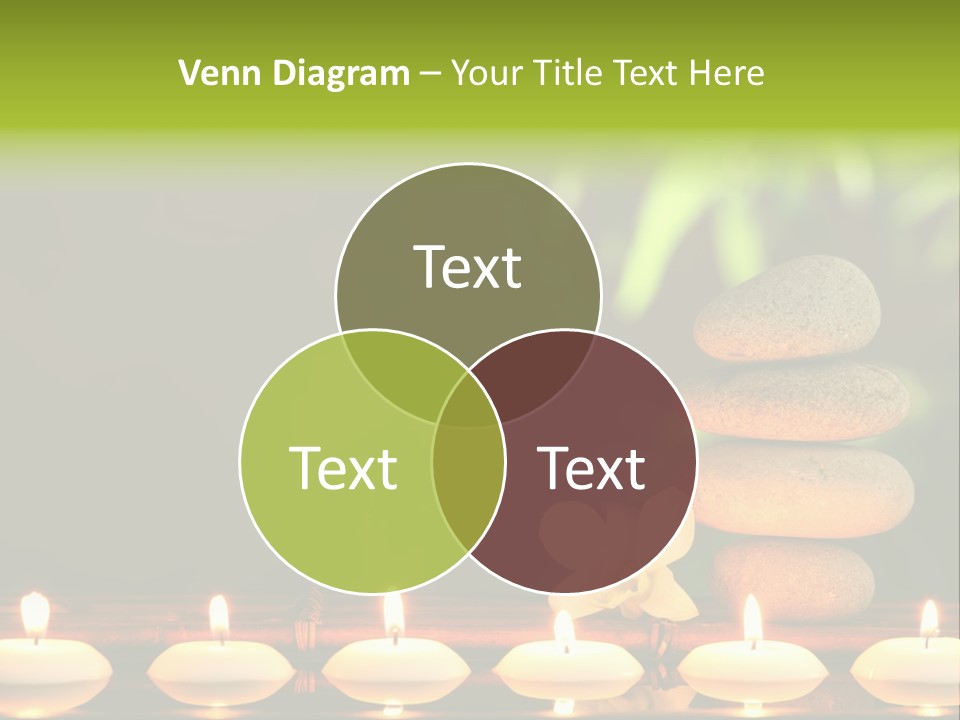 Peace Flower Leaf PowerPoint Template