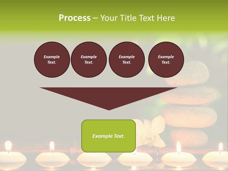 Peace Flower Leaf PowerPoint Template